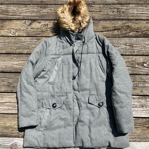 Gerry Women’s Down Parka Insulated Black Gray